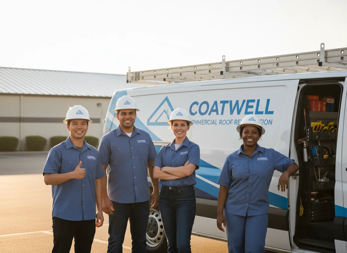 Commercial roof coating company in Pyatt, AR